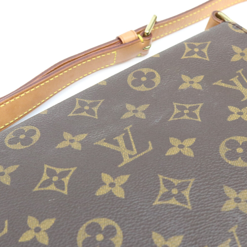 LOUIS VUITTON Brown Monogram Shoulder Bag - Picture 6 of 13